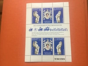 ICOLLECTZONE FALKLAND ISLANDS #275 1978 QEII CORONATION ANNIV. MINT (F100) - Picture 1 of 1