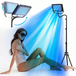 Bräunungslampe Solarium für Zuhause 50W Sonnenlampe Bräunungslampe für Gesicht u - Bild 1 von 9