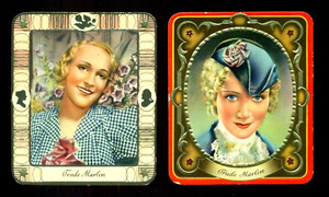 1936 TRUDE MARLEN 2 AURELIA SULTAN CIGARETTE CARD LUXUSBILD SERIE No. 24, 190