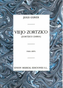 Jesus Guridi: Viejo Zortzico For Harp Sheet Music NEW 014013579 - Picture 1 of 1
