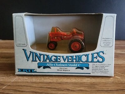 1987 Ertl Allis-Chalmers D-19 Tractor #2529 Vintage Vehicles 1/43 NIB - Image 1 of 3
