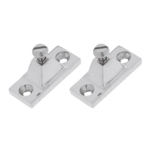 1 PIEZA Barco 316 Cubierta de Acero Inoxidable Bisagra Parte Superior con Montaje a Tornillo Bimini Ajuste Superior - Imagen 1 de 5