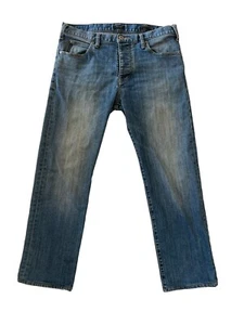 AJ Armani Jeans Regular J21 Blue Men’s Size 33x28 Good Condition - Picture 1 of 12