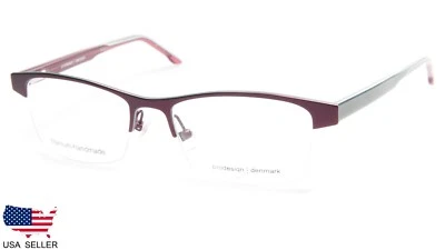 NEW PRODESIGN DENMARK 1398 c.3831 BURGUNDY EYEGLASSES FRAME 52-17-140 B33 Japan - Image 1 of 4