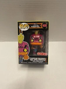captain marvel funko pop New In Box Target Avengers 908 - Picture 1 of 4
