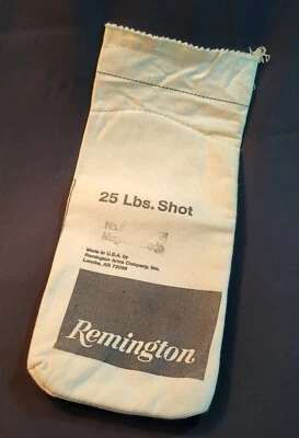 Vintage Remington Target Shot - No. 8 Magnum Grade - Empty Lead Shot Bag - Image 1 of 4