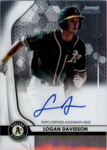 2020 Bowman Sterling Prospect Autographs #BSPALD Logan Davidson Auto - NM-MT - Picture 1 of 2