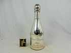 Seltene Trompe-l’œil Champagner Flaschen Hülle Veuve Clicquot France versilbert 