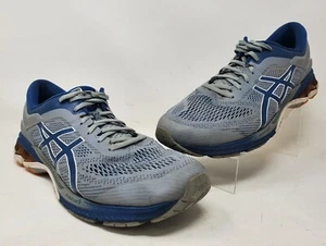 Asics Gel Kayano 26 Herren Gr. 14 Grau Blau 1011A541 Laufschuhe - Bild 1 von 8