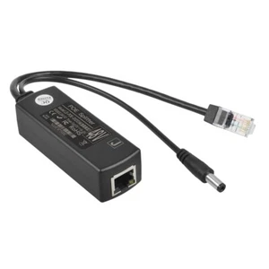 Divisor PoE activo alimentación a través de Ethernet 48V a 12V 2A para IEEE802.3af 15.4W EE. UU. - Imagen 1 de 4