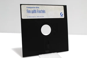 Fun With Fractals - Companion Disk - 5 1/4" Floppy Disk, 1993 - Picture 1 of 7