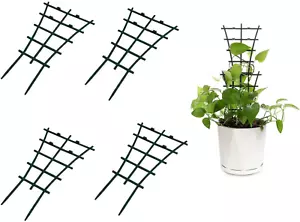 Mini Plant Trellis Garden Trellis for Climbing Plants Outdoor Plastic Superimpos - Picture 1 of 8