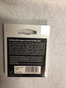 Promaster Digital UV/IR Cutoff Precision Optical Filter 58 Mm - Picture 1 of 2