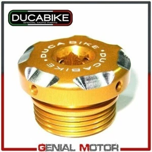 Tappo Carico Olio in lega CNC Oro TOS01B Ducabike Ducati Monster 620 Dark 2006
