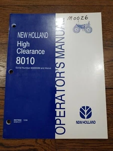 New Holland 8010 HighClearance Betriebsanleitung 86579558 - Bild 1 von 2