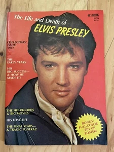 The Life And Death Of Elvis Presley Vintage 1977 Magazine - Picture 1 of 4