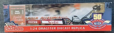 Racing Champions NHRA 1:24 Gary Scelzi Chase the Race Gold cromo 2001 1/1000 Foto 1 de 4