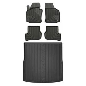 Frogum TPE Alfombrillas+Maletero Juego para Volkswagen Golf VI 2008-2016 TPE jue - Imagen 1 de 9