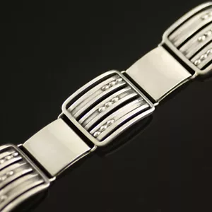 Danish Silver Bracelet - Axel Holm - Picture 1 of 3