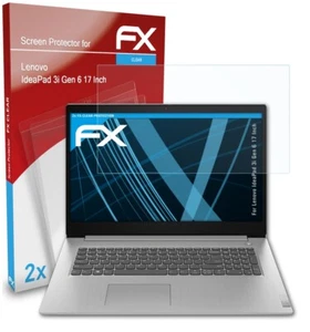 atFoliX 2x Protecteur d'écran pour Lenovo IdeaPad 3i Gen 6 17 Inch clair - Photo 1/9