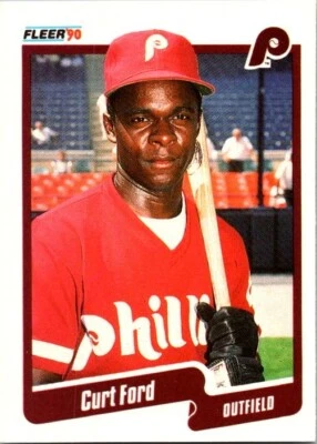 1990 Fleer - Curt Ford #557 - Image 1 of 2