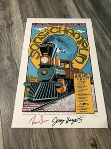 Rare Sons of Champlain Ride the Train To Soulville 12/375 Poster Signed 2001 - Bild 1 von 21