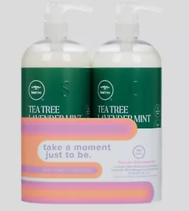Paul Mitchell Tea Tree Lavender Mint Duo Liter 33,8 oz PRO LITER SET 100 $ Wert - Bild 1 von 2