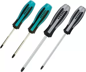 JIS Screwdrivers +1 +2 +3 Impacta Cross Point Screwdriver Vessel - Picture 1 of 8