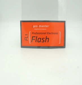 ProMaster FL1 Professional TTL Flash Instruction Manual - Picture 1 of 1