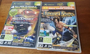 XBOX 8 All-New Playable XBOX Game Demos! Including Prince Of Persia No Manual - Picture 1 of 5