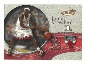 Tarjeta Fleer Futures de los Chicago Bulls 2000-01 de Jamal Crawford #243 - Imagen 1 de 2