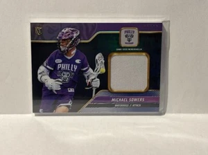 Michael Sowers 2024 PLL Collectibles Jersey Relics Blue Card # 11 22/99 - Picture 1 of 3