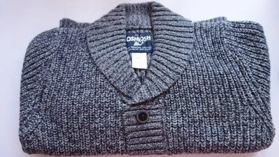 OSHKOSH B'GHOSH черный размер 4-5 подлинный статья свитер $42 - Изображение 1 из 4