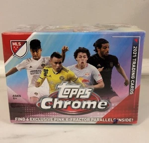 2021 Topps Chrome MLS Blaster Box Sealed New NIB - Picture 1 of 3