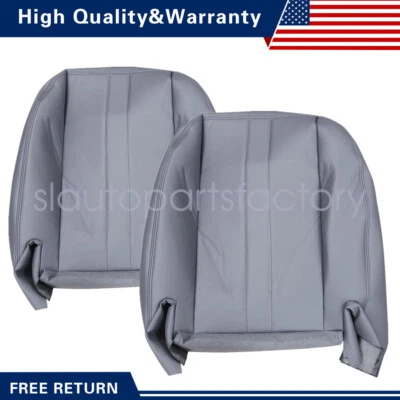 Cubierta de asiento inferior gris para conductor pasajero furgoneta GMC Savana 1500 2500 3500 03-14 Foto 1 de 4
