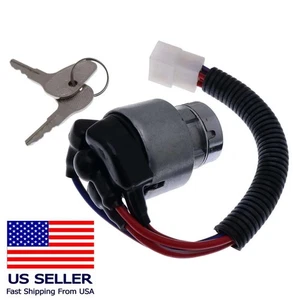 Ignition Key Switch for Kubota L3540HST3 L3560DT 34670-31823, 34670-31824 - Picture 1 of 7
