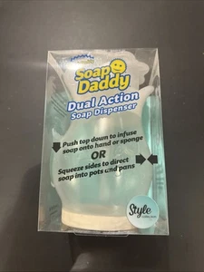 Scrub Daddy Dual Action Soap Dispenser - Clear - Picture 1 of 6