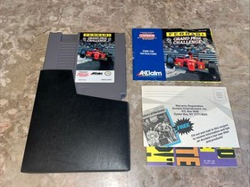 Ferrari Grand Prix Challenge Nintendo NES Manuale Istruzioni Autentico Libretto