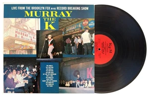 MURRAY THE K LIVE FROM BROOKLYN FOX 33 RPM Ronettes Drifters Shirelles Chiffons+ - Foto 1 di 7