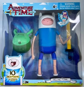 Figura de acción Adventure Time Deluxe FINN 10 pulgadas cara cambiante genuina/RÁPIDA - Imagen 1 de 3
