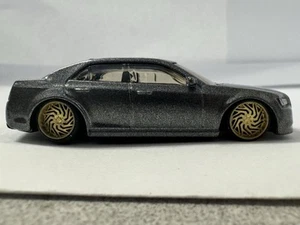 Matchbox MBX Road Trip Grey '15 CHRYSLER 300 Loose 3D Wheel Swap Custom - Picture 1 of 18