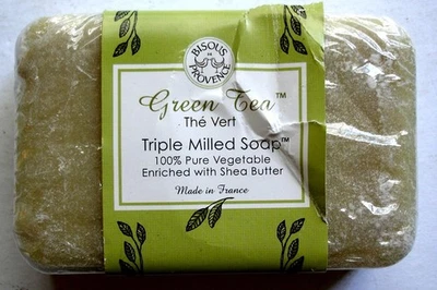 Green Tea The Vert Triple Milled Soap, Trader Joe / Bisous of Provence - Image 1 of 2