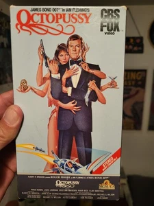Octopussy VHS (1983) Original Release CBS Fox Video - Picture 1 of 7