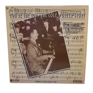 You're The Top The Cole Porter Story LaserDisc 1990 Documentary Image Ent - Picture 1 of 3