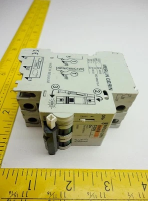 MERLIN GERIN MULTI 9 C60N CIRCUIT BREAKER 415V 10KA T14682 - Image 1 of 3