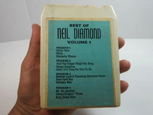 1970's Best of Neil Diamond Vol. 1 country music 8 Track tape TW Prod. TW111 - Picture 1 of 5