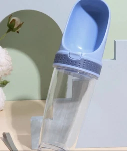 1pc Portable Pet Travel Water Bottle 350 ml - Picture 1 of 7