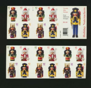 Panel de folleto Cascanueces de 20 #4363b (4360-63) como nuevo casi nuevo valor de $35,00 Pl#S11111 - Imagen 1 de 1