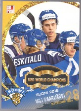 2016 Sereal IIHF World U20 Hockey Championship Team Finland - VILI SAARIJARVI