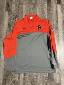 Syracuse Nike Basketball 2003 Pullover 1/4 Quarter Zip Men’s Size XL - Picture 1 of 9